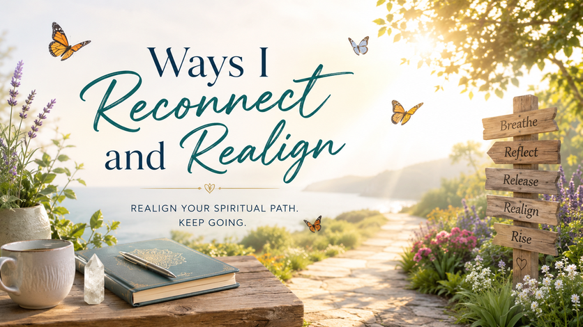 Ways I Reconnect and Realign